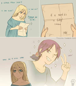 ticcytx:  This is my theory about Ymir’s letter, knowing the