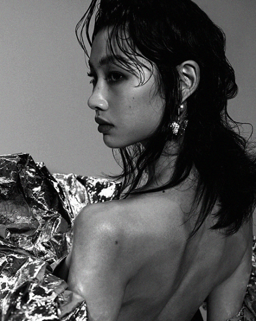 netflixdramas:Jung Ho Yeon photographed by Hyea W. Kang for Vogue