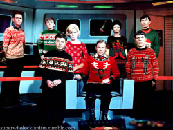 thisisnotatrill:  superwholockianism:Ugly Sweater Day on the