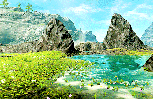 mistress-light:  Zelda Breath of the Wild - Horon lagoon | Requested