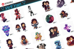 iahfy:new stuff in my redbubble store! now available with stickers,