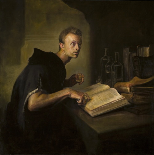 old-glory:  Luke Hillestad, The Alchemist, n.d.
