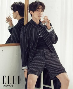 stylekorea:Lee Dong Wook for Elle Taiwan  March 2018. Photographed