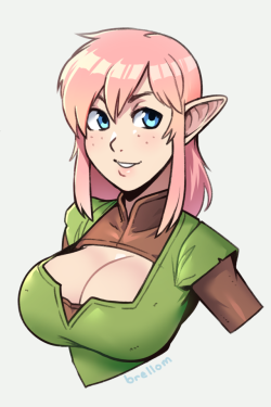 brellom:  brellom:A Link Bust. Convenient NSFW Variant