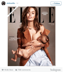 micdotcom:  It’s time to #NormalizeBreastfeeding — and supermodel