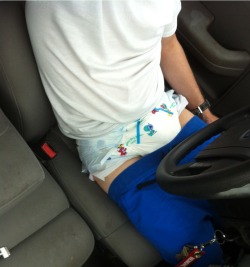 thelittlebro:  Drove home from Florida to Texas double diapered