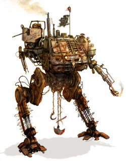 cybernetic-psychosis:  Mad Max mech by flyingdebris 