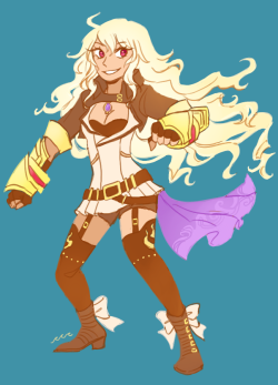 marinewitch:  yang’s alternate outfit is my fave（ﾉ´∀`）