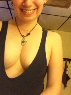 boobies and smiles for y’all  A damn fine smile it is.  The