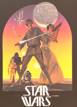 starwars:  An early McQuarrie poster concept.