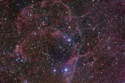 just–space: Vela Supernova Remnant : The plane of our Milky