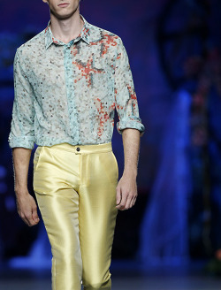 monsieurcouture:  Francis Montesinos S/S 2015 Menswear Madrid