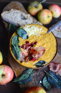 guardians-of-the-food:Sweet Potato Apple Beer Soup with Aged