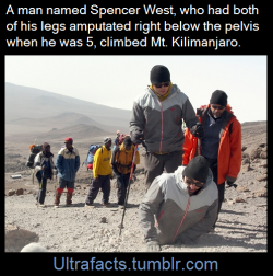 ultrafacts:  For Spencer West, nothing is impossible. Or as he