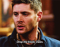 supernaturalapocalypse:  "First time I touched that blade. I