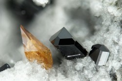 underthescopemin:  Titanite, Ferro-hornblende