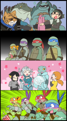 07kiwa:  Reaction Turtles    ;9