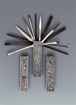 design-is-fine:Universal tool, 1560-70. Germany. Iron. Case with