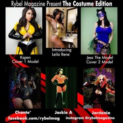 The costume edition of Rybel Magazine @rybelmagazine is OUT!!!!