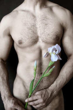 Naked With Flowers