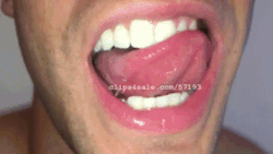 My friend Lance showing his tongue. CLICK HERE FOR THE FULL VIDEO