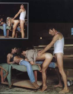 Vintage still - Flesh & Fantasy. Mike Cole, Rob Stevens,