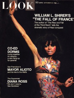 theswinginsixties:  Diana Ross on the cover of Look magazine,