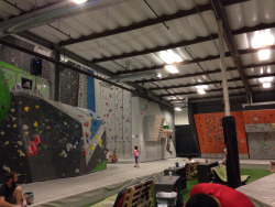 Went indoor rock climbing for the first time!! It was soooo much