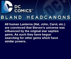 blanddcheadcanons:    All human Lanterns (Hal, John, Carol, etc.)