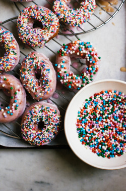 everythingwithwasabi:  Vanilla Bean Cake Donuts