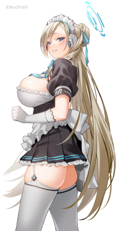 a-titty-ninja:  「カリンさんとアスナさん」 by さるちたん
