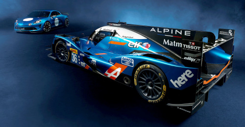 carsthatnevermadeit:  AlpineÂ A460, 2016. Alpine has revealed the two Alpine A460s prototypes that will contest the 2016 FIA World Endurance Championship