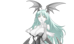 playercandi:  [x] Morrigan and Lilith, darkstalkers series. 