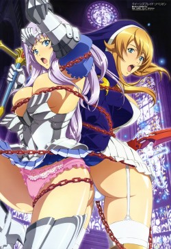 (via #r_18 annelotte and sigui (megami, queen’s blade,