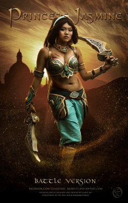 fantasiadark:Battle Princess Jasmine Cosplay by keikei11Check