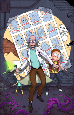 teratophile:  I had to do some Rick and Morty fan art. It was