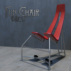 Fun Chair           	The product contains 1 high-poly model which