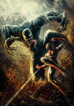 comics-station:                      Venom vs Spiderman