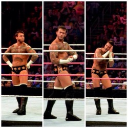 superstarsanddivaswwe:  LOL! This is so funny of CM Punk! 😂😭