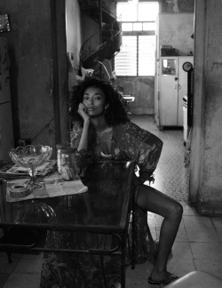 vogue-at-heart:  Anais Mali in “Bienvenida, Cuba” for Vogue