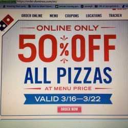 h3uglyass:bethanythebear:m-lissa:Guys! Domino’s is now offering