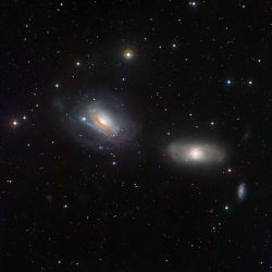 deep-sky-astronomy:   NGC 3169 (left) & NGC 3166 (right)