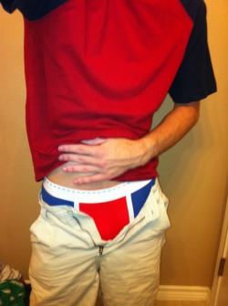 thelittlebro:  Happy 4th of July!  Cool new briefs for the Independence