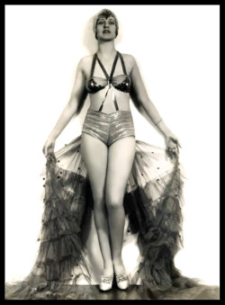 Gaby Loraine Vintage promo photo dated from December of 1928..