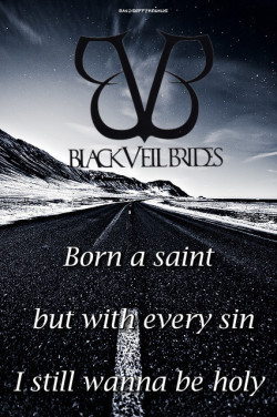 bandsoffthewalls:  Black Veil Brides // In The End
