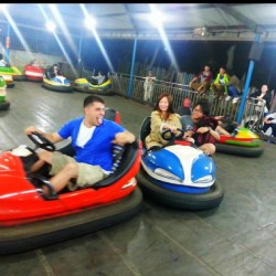we then proceeded to bumper cars or “bang bang Che”
