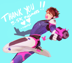 sodap6p:  I hit 5500+ followers on tumblr!! thank you for all