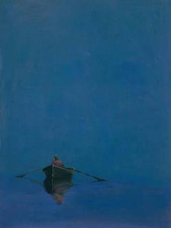 ceciliaiacopetti:  Anne Packard, Barca a remi su blu, 1933