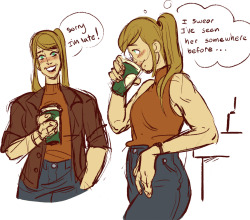 noszle:  In which Samus goes on a tindr date with a internationally