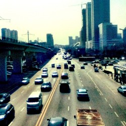 Highway of Chinese dreams.  Dalian, People’s Republic of